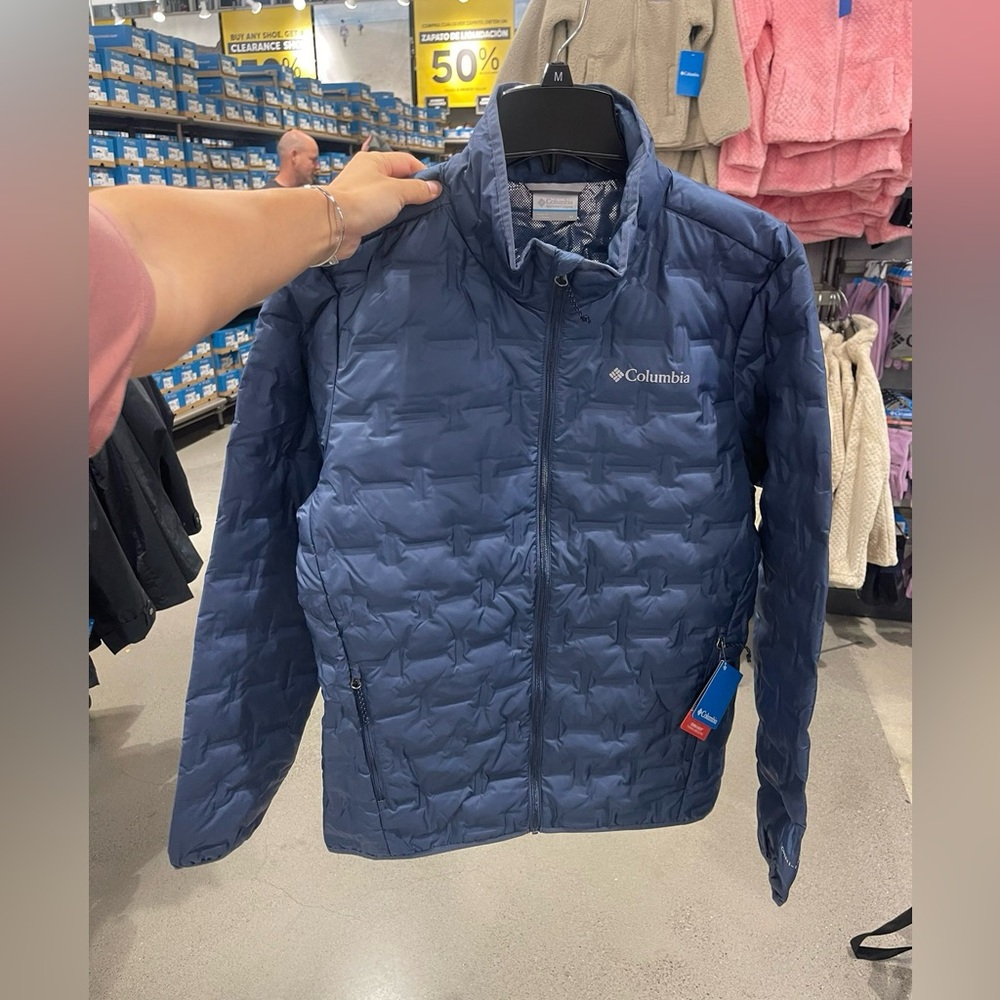 Columbia Delta Ridge Blue Lightweight Jacket
